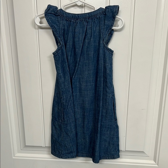 GAP Blue Ruffled Buttoned Sundress - Picture 4 of 5